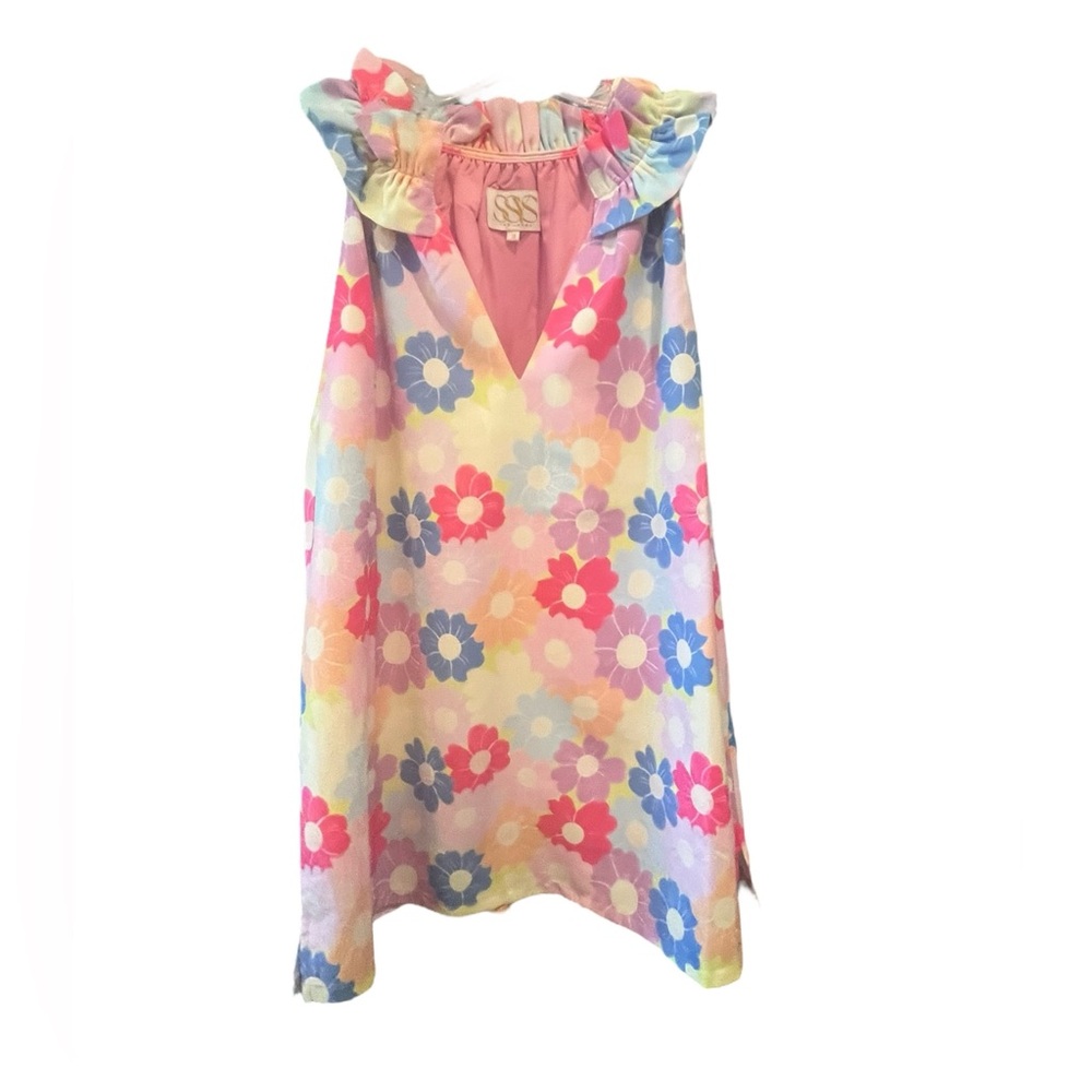 EUC SSYS 2 Piece Pastel Floral Skort and Top Size XS. - Picture 5 of 13